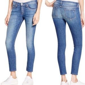 Rag & Bone Capri Ankle Jeans in Rae
